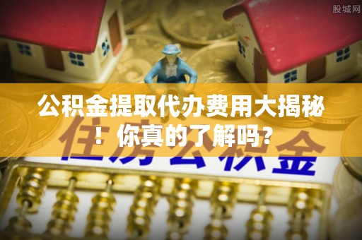 宣汉公积金提取代办费用大揭秘！你真的了解吗？